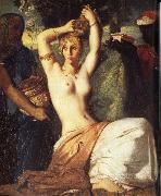 Theodore Chasseriau Esther Preparing to Appear before Ahasuerus oil on canvas